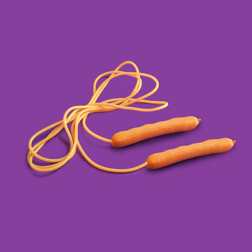 Digital cordless jump rope