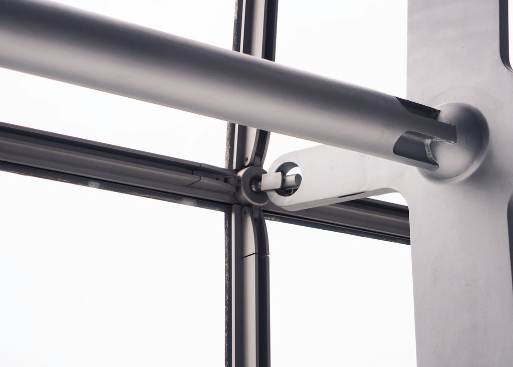 Heavy-duty wall-mounted pull-up bar