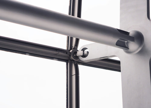 Heavy-duty wall-mounted pull-up bar